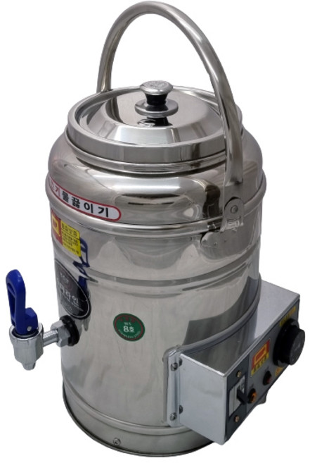 우성금속 스텐 자동 전기 물끓이기 전기물통 업소용 보온 포트, 전기물끓이기 8호