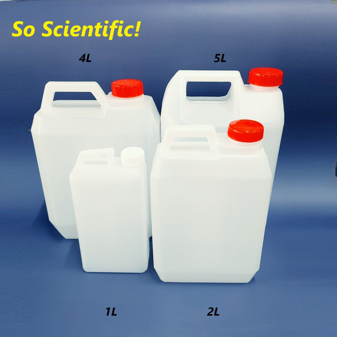 말통 약수통 폐수통 1L 2L 4L 5리터 플라스틱 사각, 2L각 (빨강캡), 1개