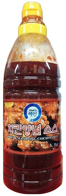 양념치킨소스(해인 2k)/떡볶이/가루/치킨/양념/돈까스/소스/분말/떡꼬치/떡복이소스/국물/굴소스/업소용/통, 1개, 2kg