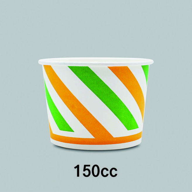아이스크림컵 젤라또컵 150cc 5온스 100ml 일회용기 1000개입 1박스 (뚜껑별도), 1000개, 1개