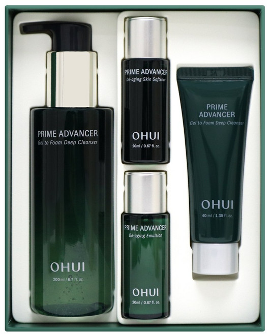 오휘 프라임 어드밴서 젤 투 폼 딥 클렌저 스페셜 세트, 1세트