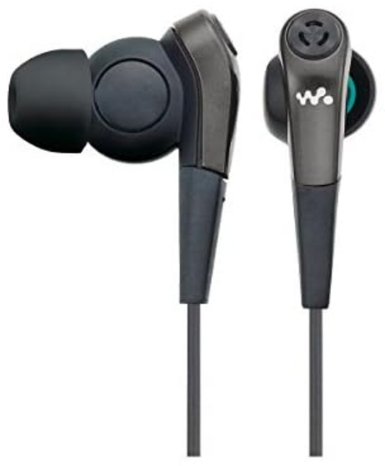 소니 이어폰 MDRNWNC33 노이즈 캔슬링 기능 탑재 워크맨 전용 커널형 블랙 MDRNWNC33B