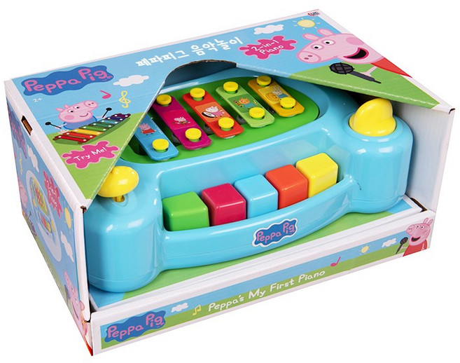 (무배)페파피그 음악놀이 실로폰 어린이음악 유아장난감 어린이날선물, 1개