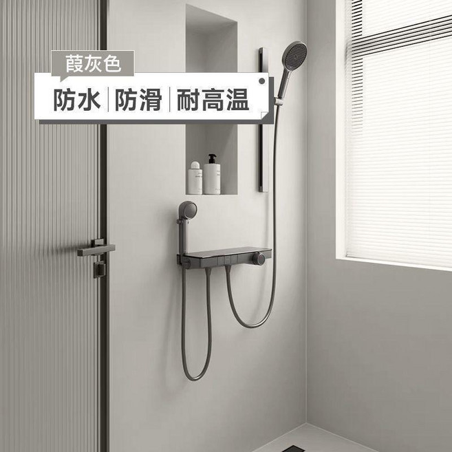 瓷磚改色漆 防水翻新油漆 衛生間檯面廚房浴室大理石適用, 葭灰色 一道工序 新手可刷 贈工具,3.0公斤 升級款瓷磚漆 約刷24平方, 1個