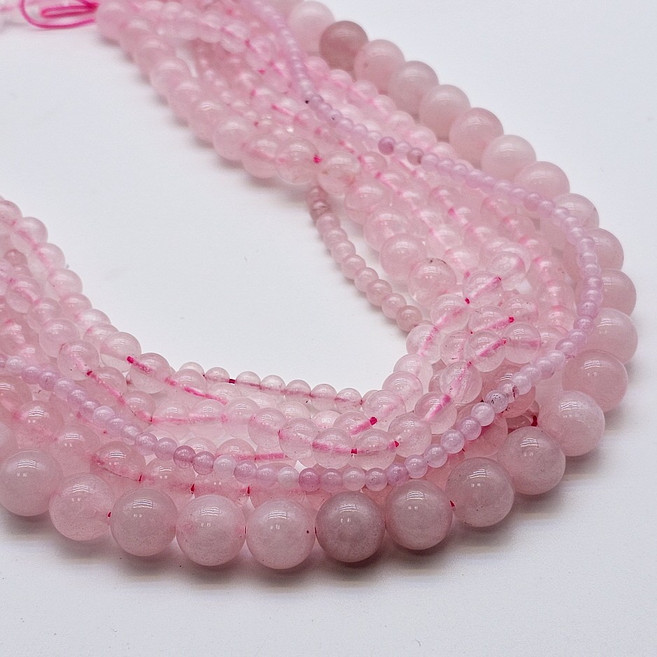 로즈쿼츠 장미석 원석재로 DIY 제작재료 팔찌 만들기 천연석 악세사리 부자재