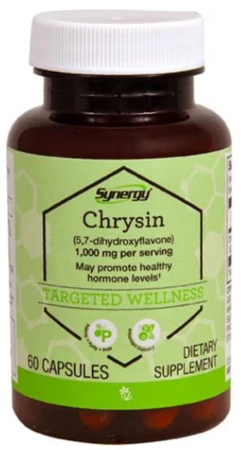 비타코스트 크리신 1000mg 퍼서빙(30일분) Vitacost Chrysin, 1개, 60정 - 쿠팡