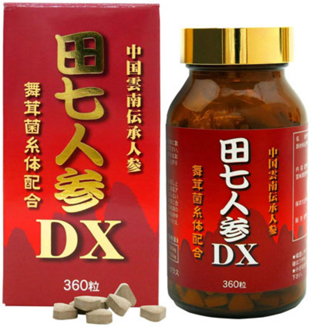 유우키제약 전칠삼DX 삼칠근 360정, 1개