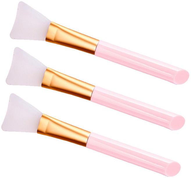 민스리빙 실리콘 팩 브러쉬 얼굴 팩붓 팩브러시 팩도구 팩주걱, 5개, 실리콘팩브러쉬