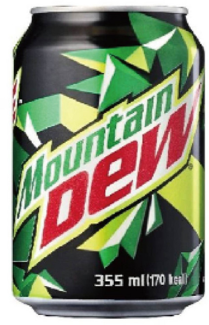 롯데칠성 마운틴 듀, 355ml, 18개