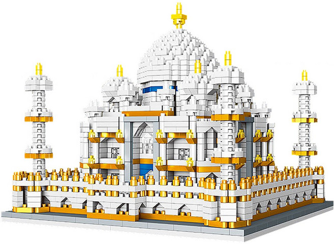 [알꿀밤-나노블럭-건축] GJ타지마할 중형, 1개