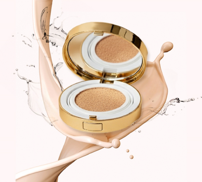 1+1 엑소리젠 셀르반테 스템 셀 롱래스팅 커버 쿠션 SPF50+ PA++++, 베이지, 2개