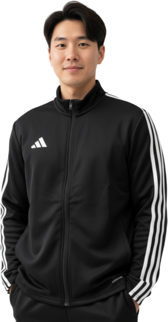 아디다스 남성 져지 트랙탑 자켓 트레이닝복 상의 헬스