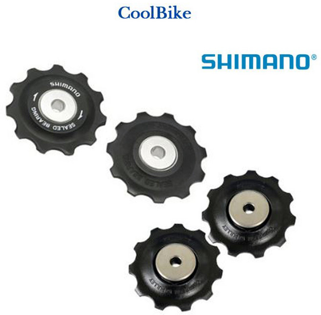 자전거 변속기 자전거뒷변속기부품 시마노 9/10단 텐션&가이드 풀리 MTB 로드, RD-M663, 1개