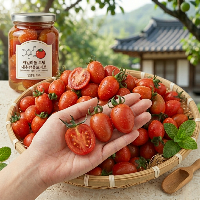 국내산 고당도 프리미엄 토망고 자일리톨 대추방울토마토 망고향 산지직송, 1박스, 2kg