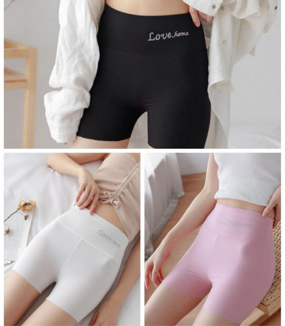 통풍 힙업 하이웨스트 속바지 교복치마 여학생 여성용 여름용 부드러운 여자 허리라인 여성