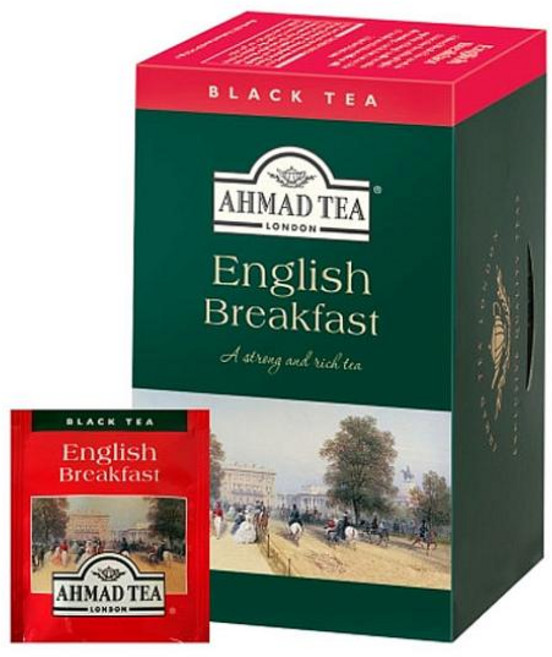 (아마드) 잉글리쉬 브렉퍼스트 홍차 20티백 브랙퍼스트홍차 ahmad tea, 해당제품선택