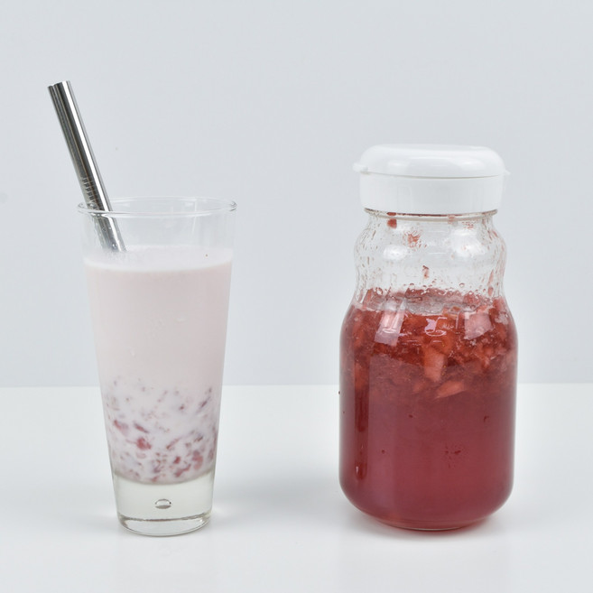 도요사사키글라스 도요사사키 후르츠보틀 매실청 조미료 소스 통 930ml, 1개