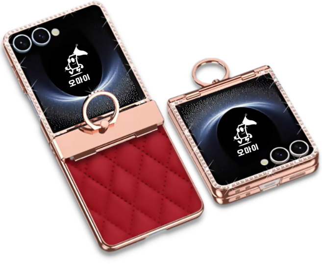 오마이 블링글 핑거 링 고리 힌지보호 화면보호 갤럭시 z플립7 케이스 sm-f766