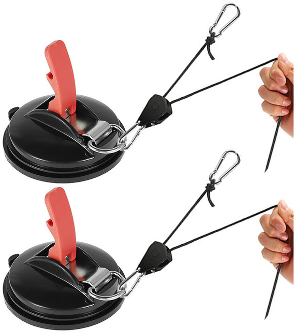 캠핑 차량용 타프 흡착판 큐방 2개