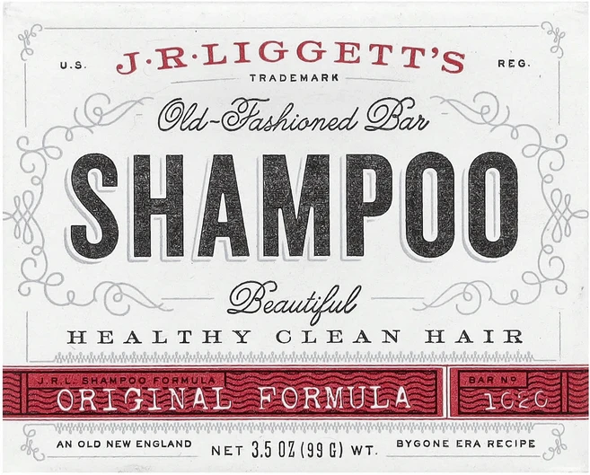 J.R.LIGGETT`S 제이알리겟 오리지널 샴푸바 99g, 1개 - 쿠팡