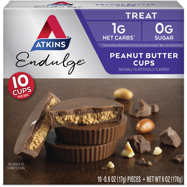 앳킨스 인덜지 피넛 버터 컵, 170g, 1개