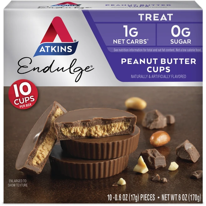 앳킨스 인덜지 피넛 버터 컵, 170g, 1개 - 쿠팡