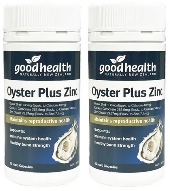 굿헬스 오이스터 플러스 굴 추출물 남성 활력 관리 캡슐, 2개, 60정 - 쿠팡