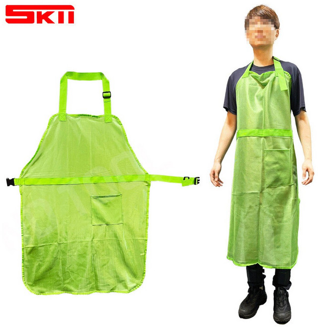 스키 SKII 예초기 앞치마 APR-25G 매쉬 재질 벌초 제초 보호대, 1개
