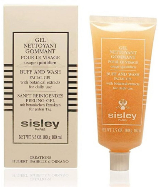 SISLEY 시슬리 휘또 블랑 버프 앤 워시 훼이셜 젤 100ml (Gel Nettoyant Gommant), 포함, 1개