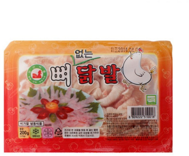 선산식품 뼈없는닭발, 20개, 200g
