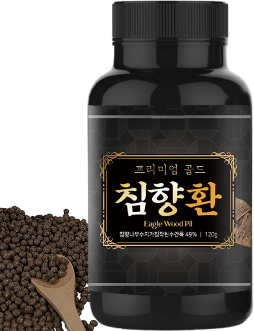 먹기편한 침향환 정품 가루 분말 프리미엄 인도네시아 침향 추출물, 120g, 1개