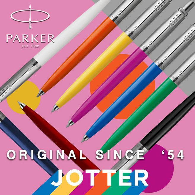 파카 조터 오리지널 젤펜, 1개, 블랙