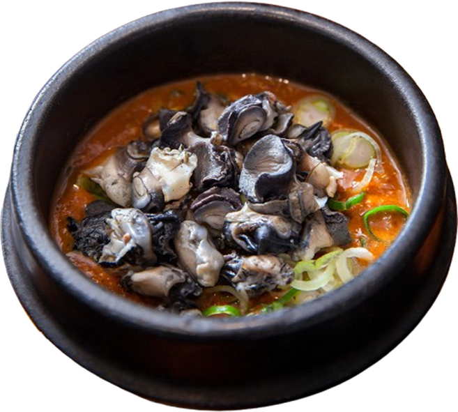 [억수로상회] 강된장 우렁쌈밥용 논우렁살 우렁이살, 3개, 100g