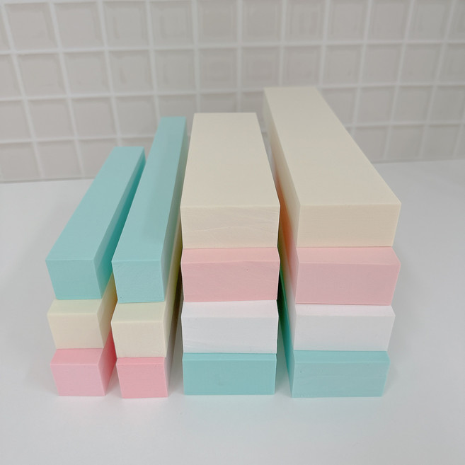 야야랜드 도마뱀 사각백업 EVA 고밀도백업 크레 파충류 크레스티드게코, 1개, 화이트