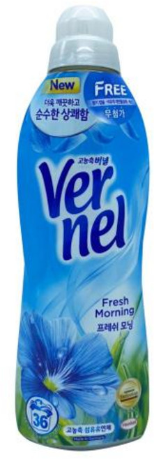 헨켈홈케어 섬유유연제 버넬 프레쉬모닝 0.9L, 1개