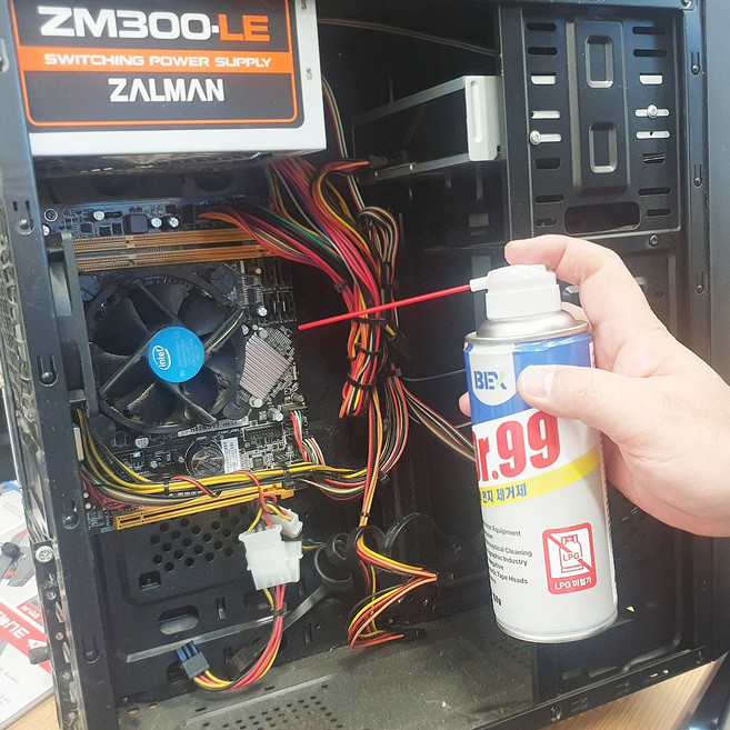 BEX Dr99 컴퓨터 PC 정밀기기 주변기기 회로도 기판 강력먼지제거제 스프레이타입 DR.99, 1개