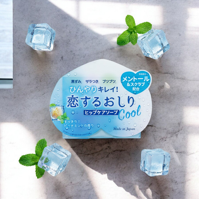 Pelican Soap 펠리칸솝 사랑에 빠진 엉덩이비누 쿨 80g