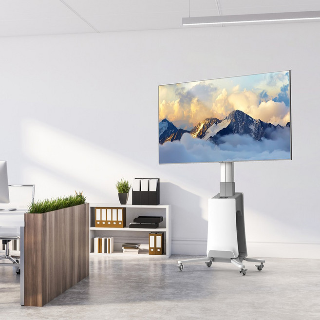 카멜마운트 전동식 TV 스탠드 ESB85, 블랙, 1개