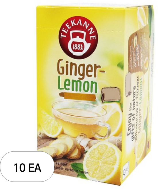 티칸 진저 레몬 티백, 1.75g, 20개입, 10개