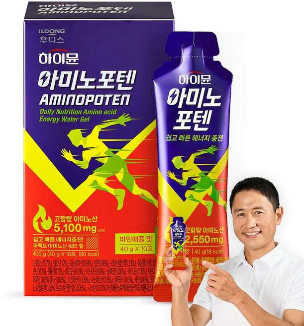 하이뮨 아미노포텐 에너지젤, 400g, 1개
