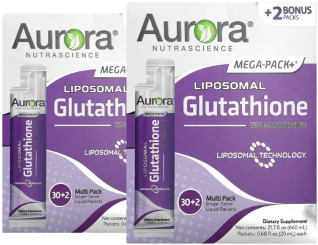 오로라 메가팩 리포좀 글루타티온 750mg 각 20ml 리포조말 글루타치온, 750ml, 2개 - 쿠팡