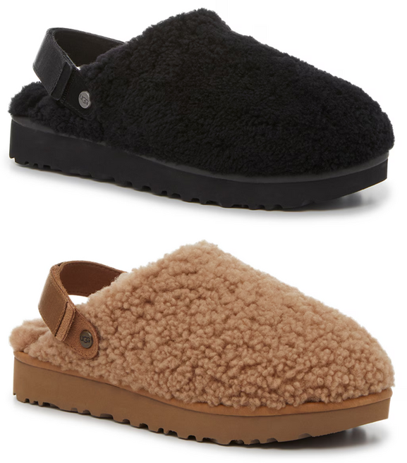 어그 UGG 플러프 예 슬라이드 양털 슬리퍼 클로그 FLUFF YEAH SLIDE