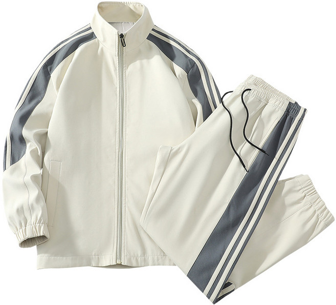 남성 라인 트레이닝 세트 상하의 집업 자켓 조거팬츠 봄가을 운동복 WI134SET