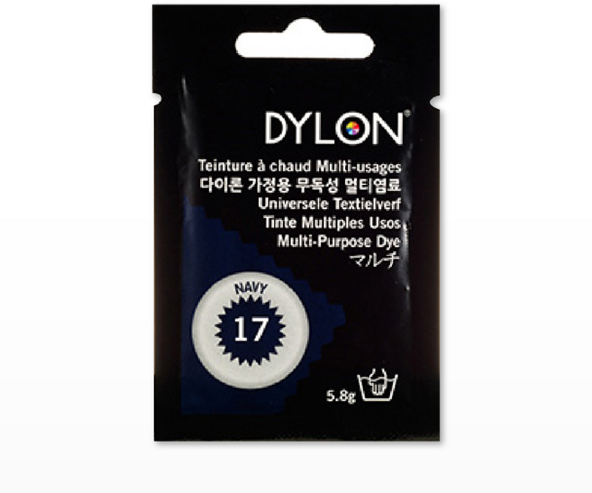 DYLON 다이론 멀티염료 옷염색, 17 네이비