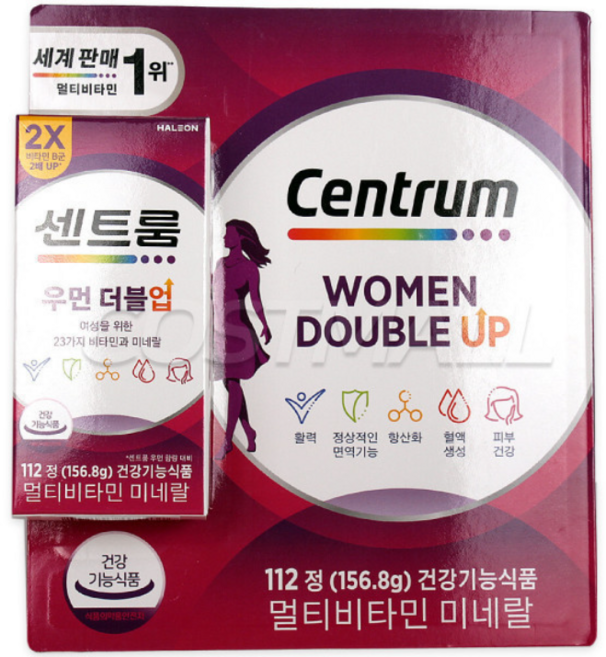 센트룸 우먼 더블업 멀티비타민, 112정, 1개
