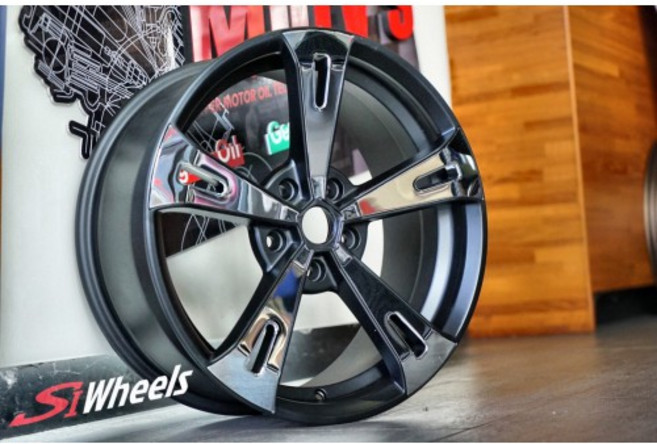 Si Wheels 鋁圈 S811 MB INOX 輕量化設計, 1個