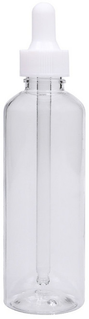 플라스틱 스포이드 공병 100ml 화장품 용기 휴대용 여행용 리필용, 1개