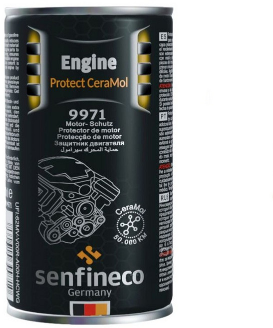 senfineco奈米鋅機油精#9971 引擎保護 減少磨損 提升效能, 1瓶, 任何汽/柴油引擎