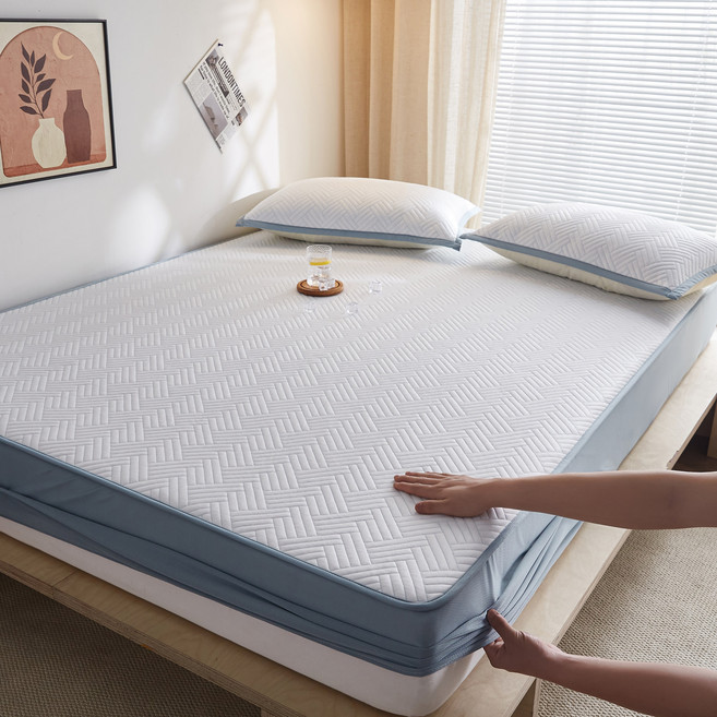 아리엘노 냉감 매트리스커버 여름 침대커버 쿨매트