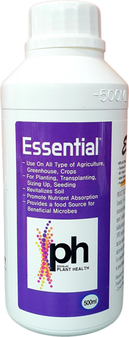 [농사마트] 이센셜(Essential) 500ml 토양구조 개선 작물 수정 착색 수량 비대 효과 미국 직수입품, 1개